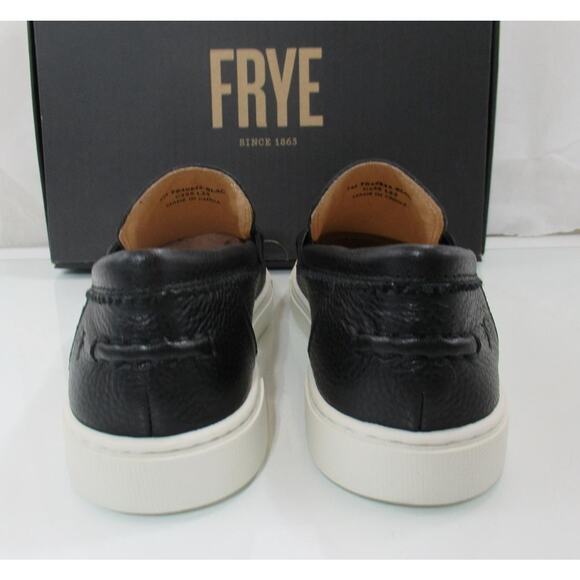 Women's Shoes Frye Ivy Penny Loafer Slip On Leather Comfort Black Size 7 - Picture 5 of 8